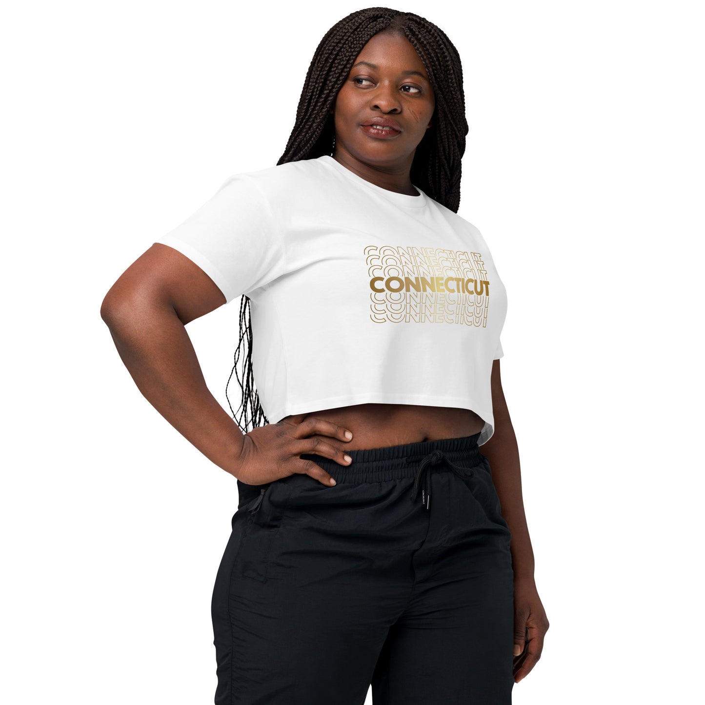 Women’s crop top - Connecticut (G)