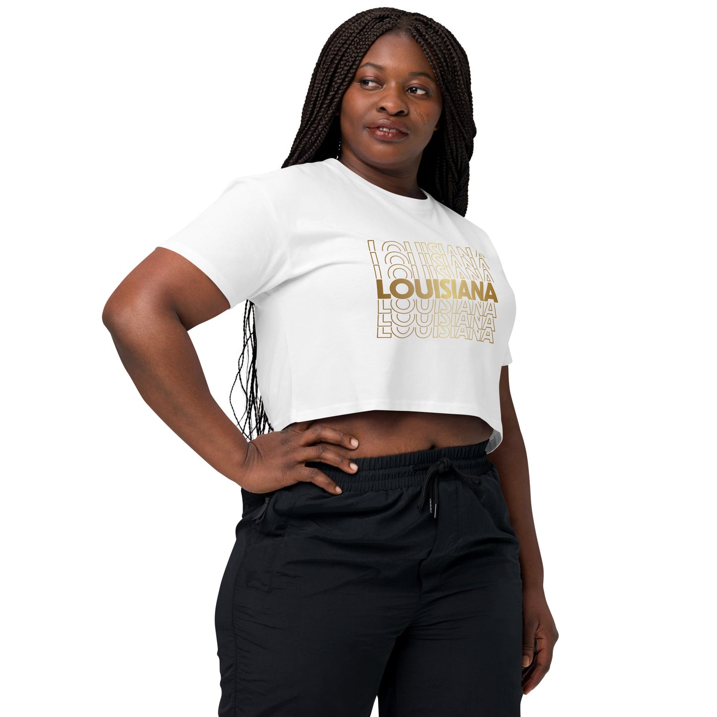 Women’s crop top - Louisiana (G)