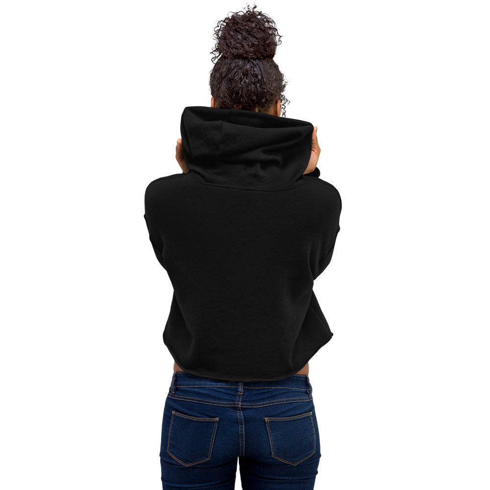 Women's Crop Hoodie - I am Black HIstory