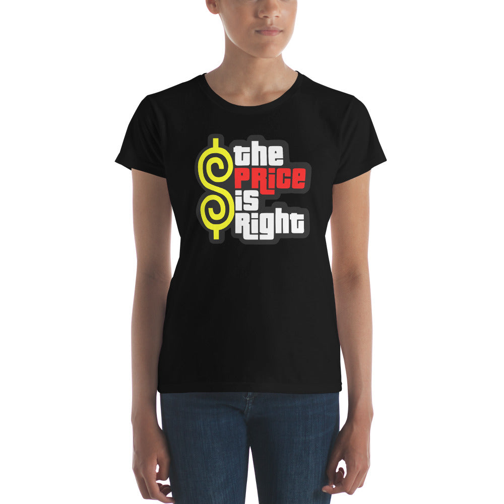 Women's short sleeve t-shirt - The Price is Right T-Shirt