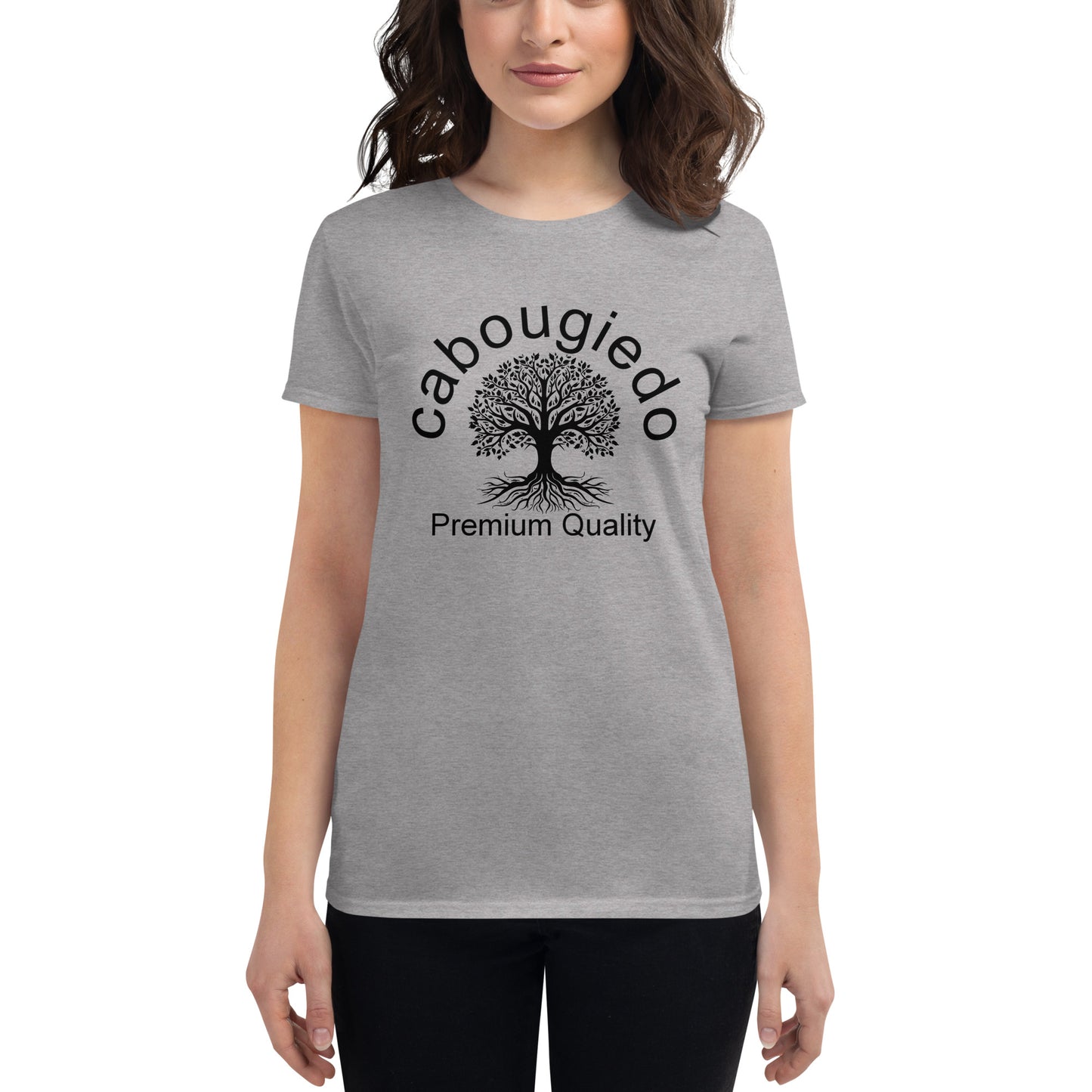 Women's short sleeve t-shirt - CaBougieDo Premium Quality Family Tree