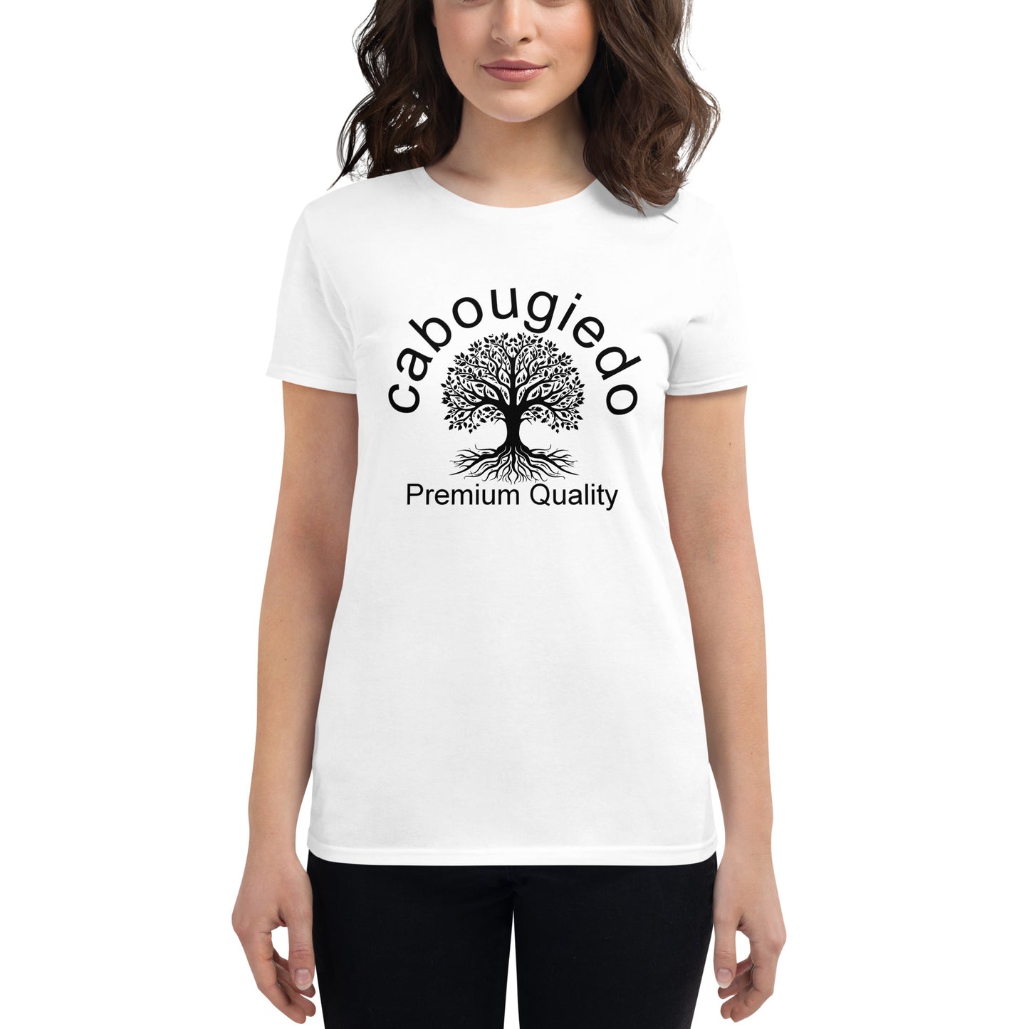 Women's short sleeve t-shirt - CaBougieDo Premium Quality Family Tree