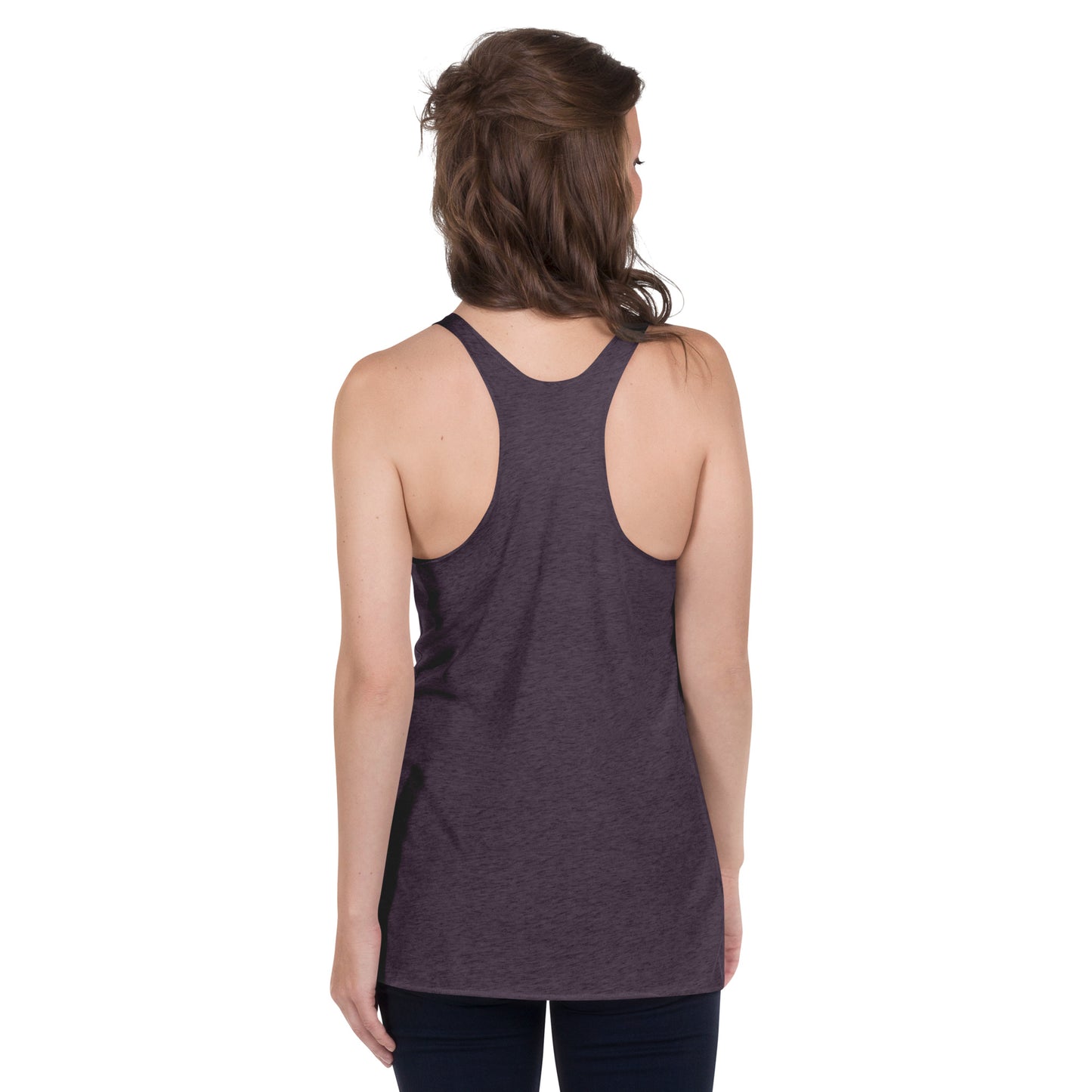 Women's Racerback Tank - Vacay Mode Black