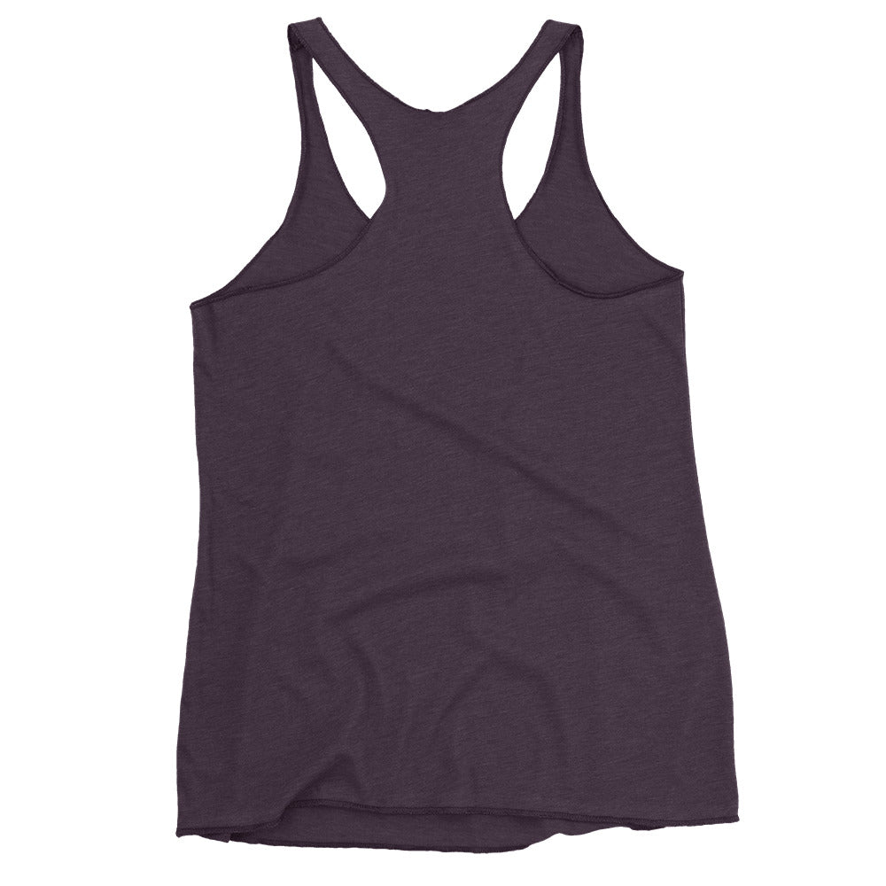 Women's Racerback Tank - Vacay Mode Black