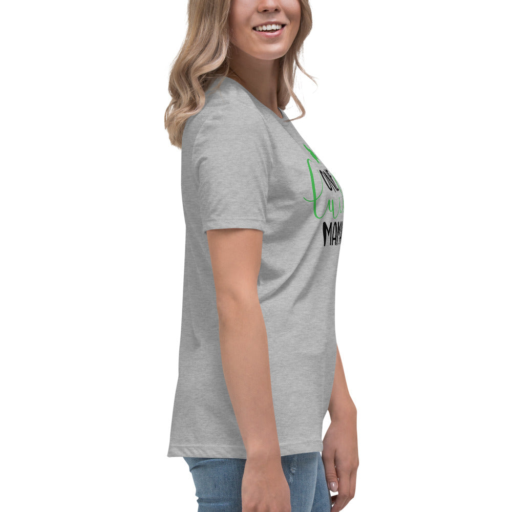 Women's Relaxed T-Shirt - St Patty's Day One Lucky Mama