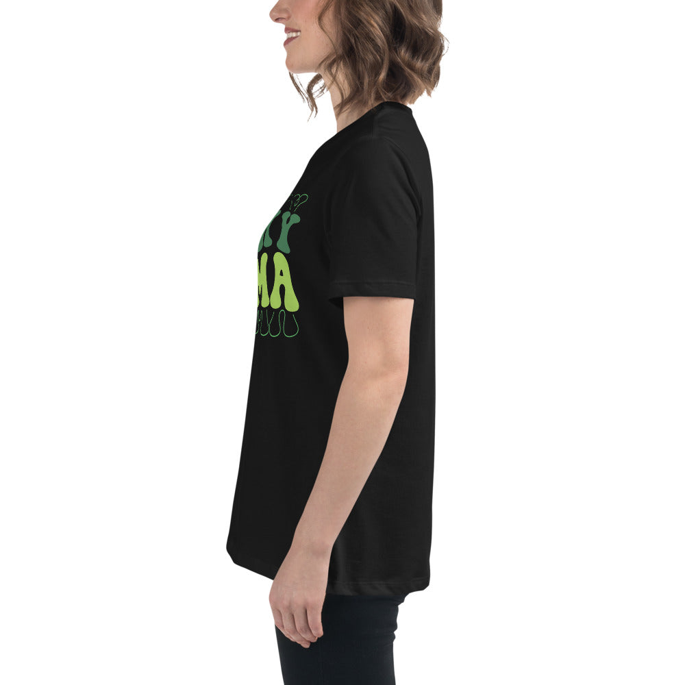 Women's Relaxed T-Shirt-LuckyMama