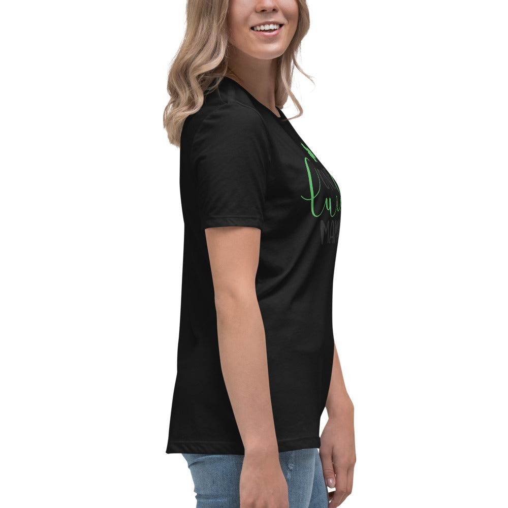 Women's Relaxed T-Shirt - St Patty's Day One Lucky Mama