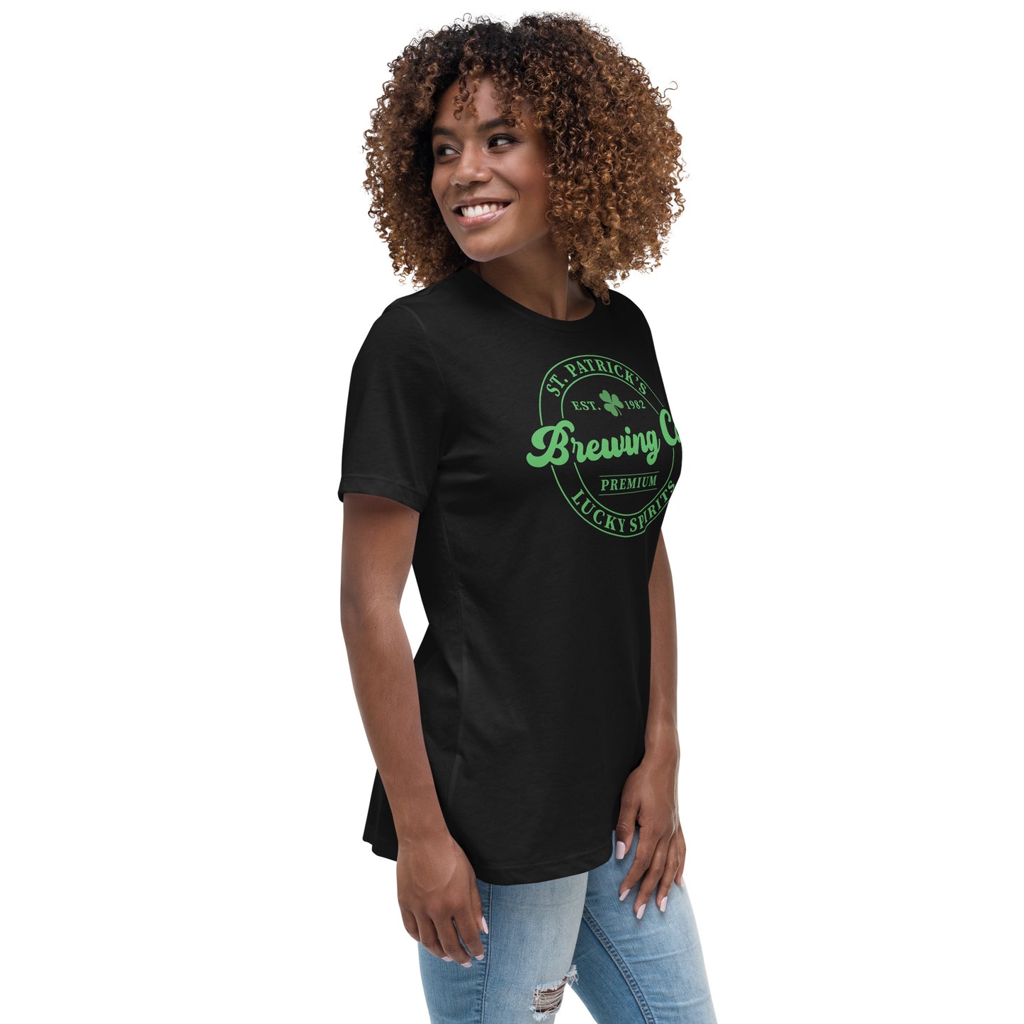 Women's Relaxed T-Shirt - St Patty's Day Brewing Co.