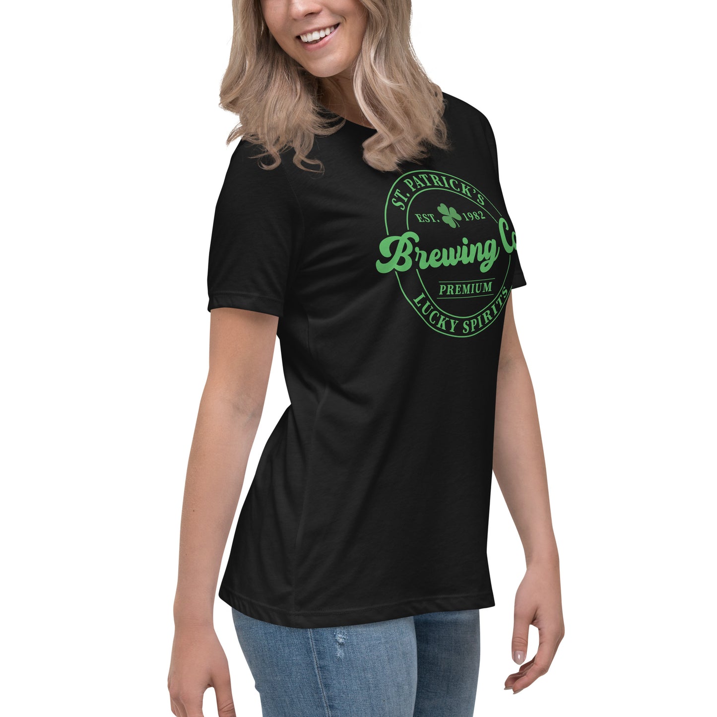 Women's Relaxed T-Shirt - St Patty's Day Brewing Co.