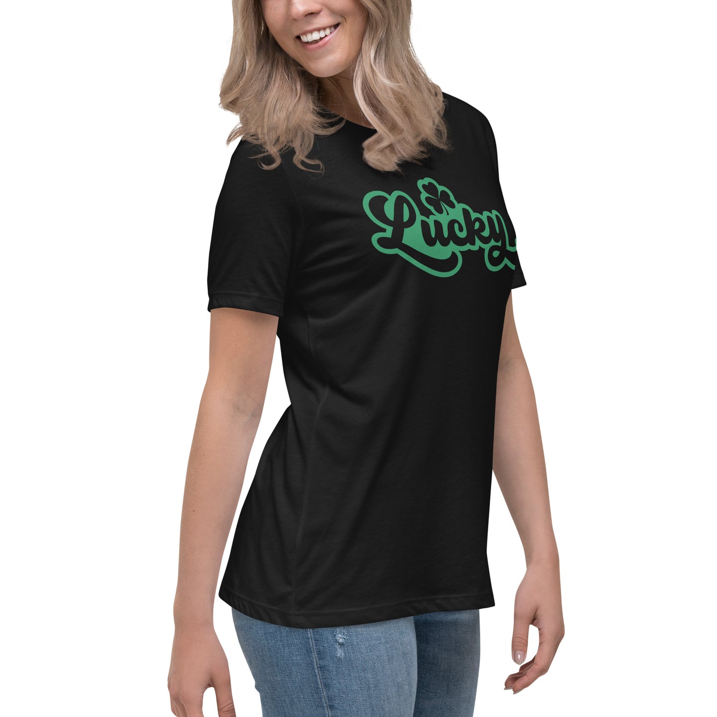 Women's Relaxed T-Shirt - St Patty's Day Lucky