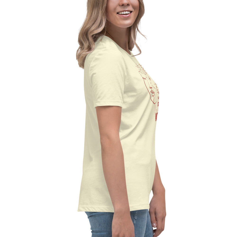 Women's Relaxed T-Shirt - The True Builder's of Society Are Women