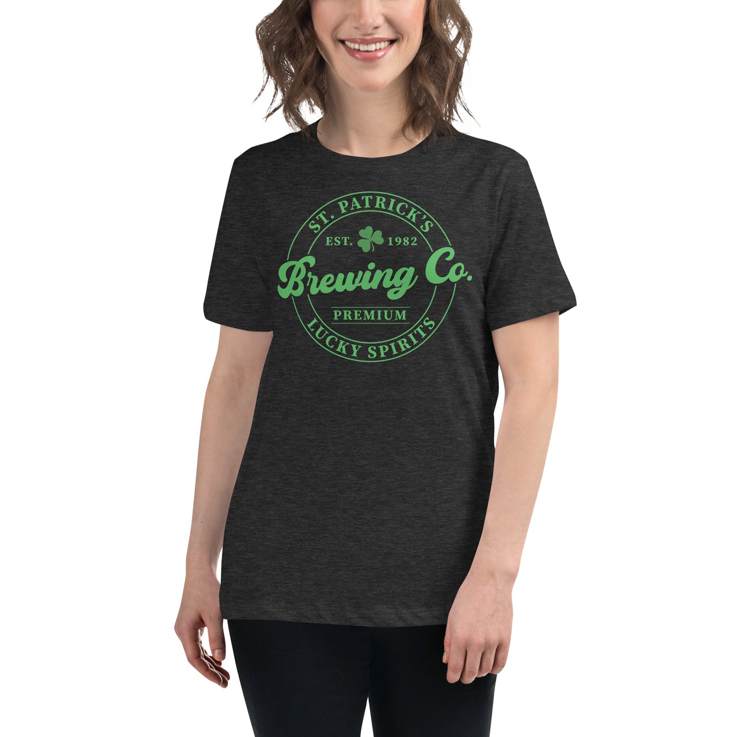 Women's Relaxed T-Shirt - St Patty's Day Brewing Co.