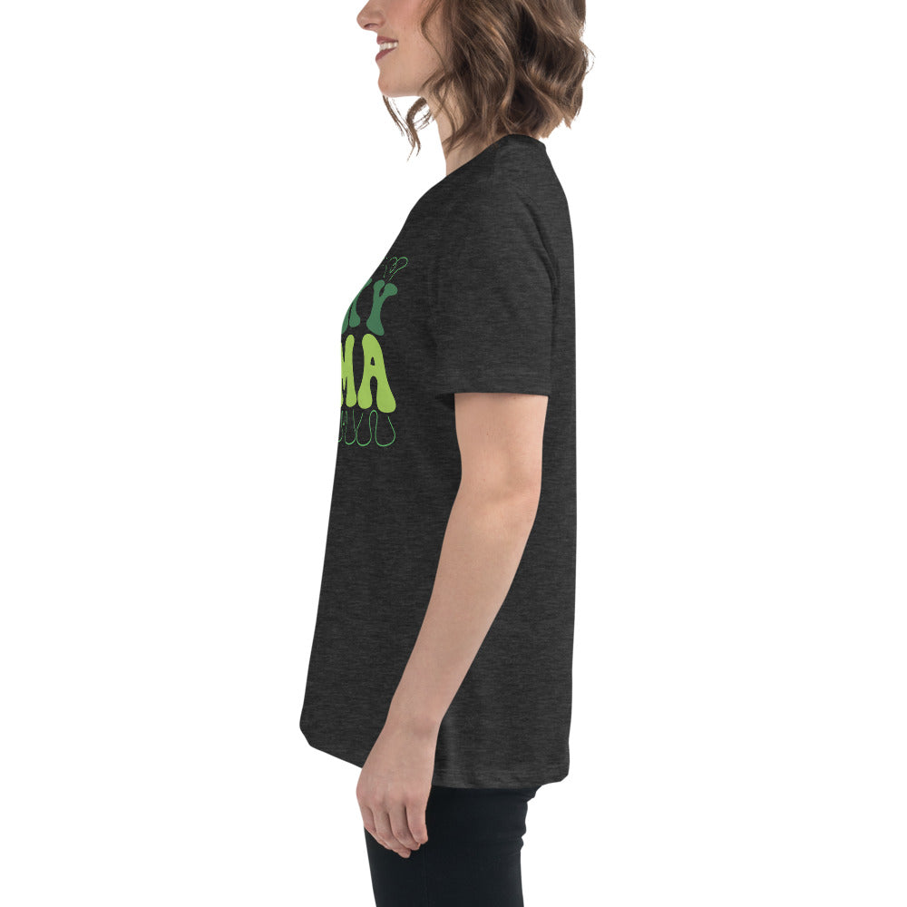 Women's Relaxed T-Shirt-LuckyMama