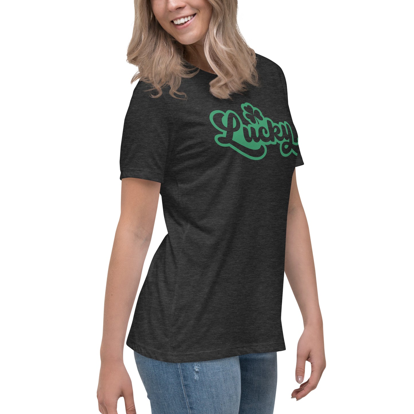 Women's Relaxed T-Shirt - St Patty's Day Lucky
