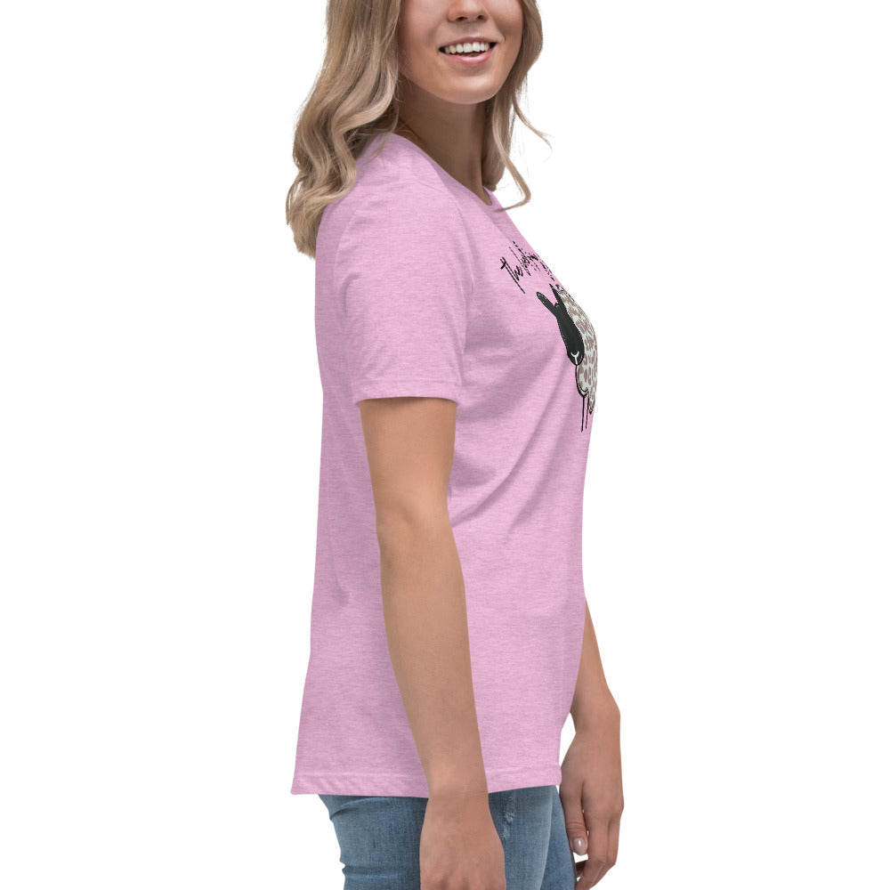 Women's Relaxed T-Shirt - The Lord is My Shepherd Psalm 25:1