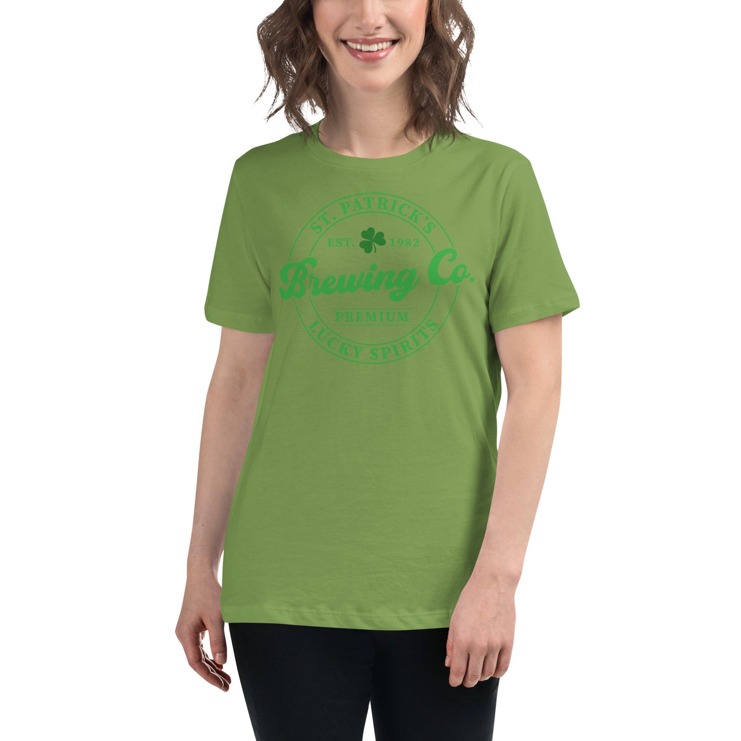 Women's Relaxed T-Shirt - St Patty's Day Brewing Co.