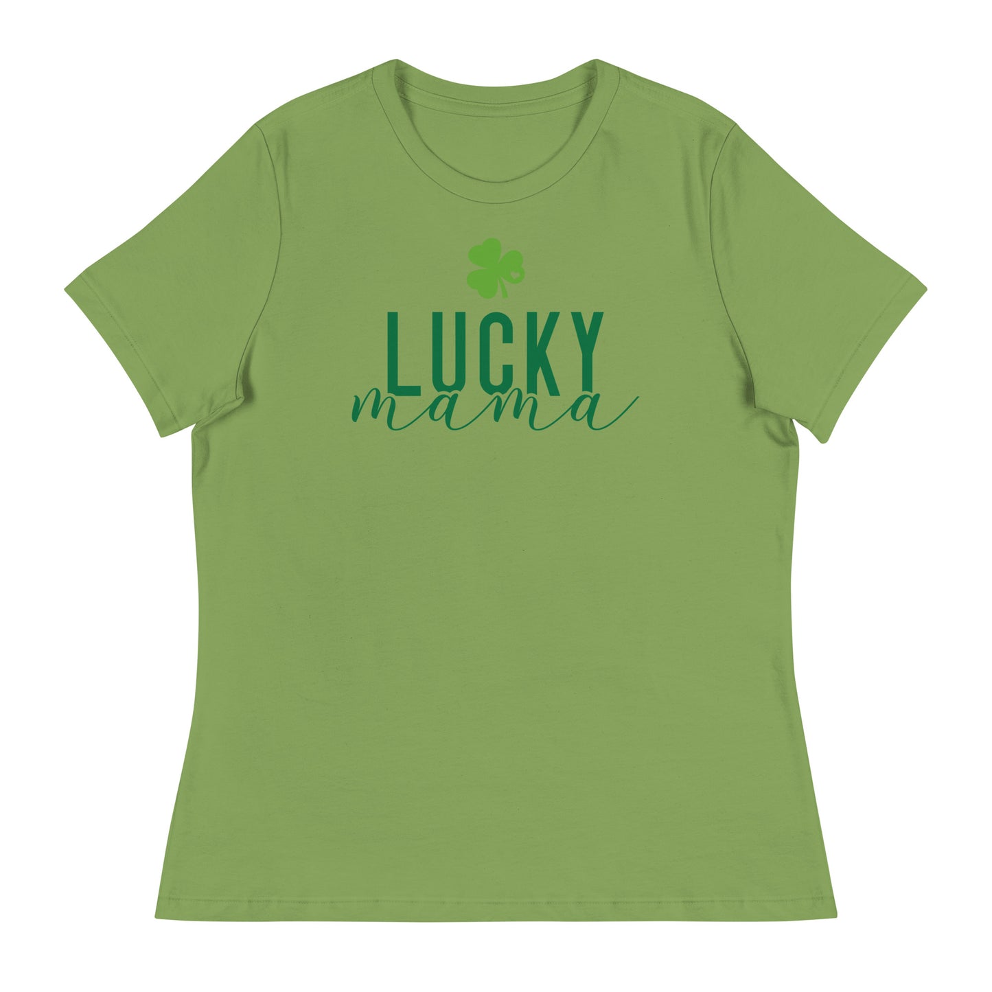 Women's Relaxed T-Shirt - St Patty's Day Lucky Mama