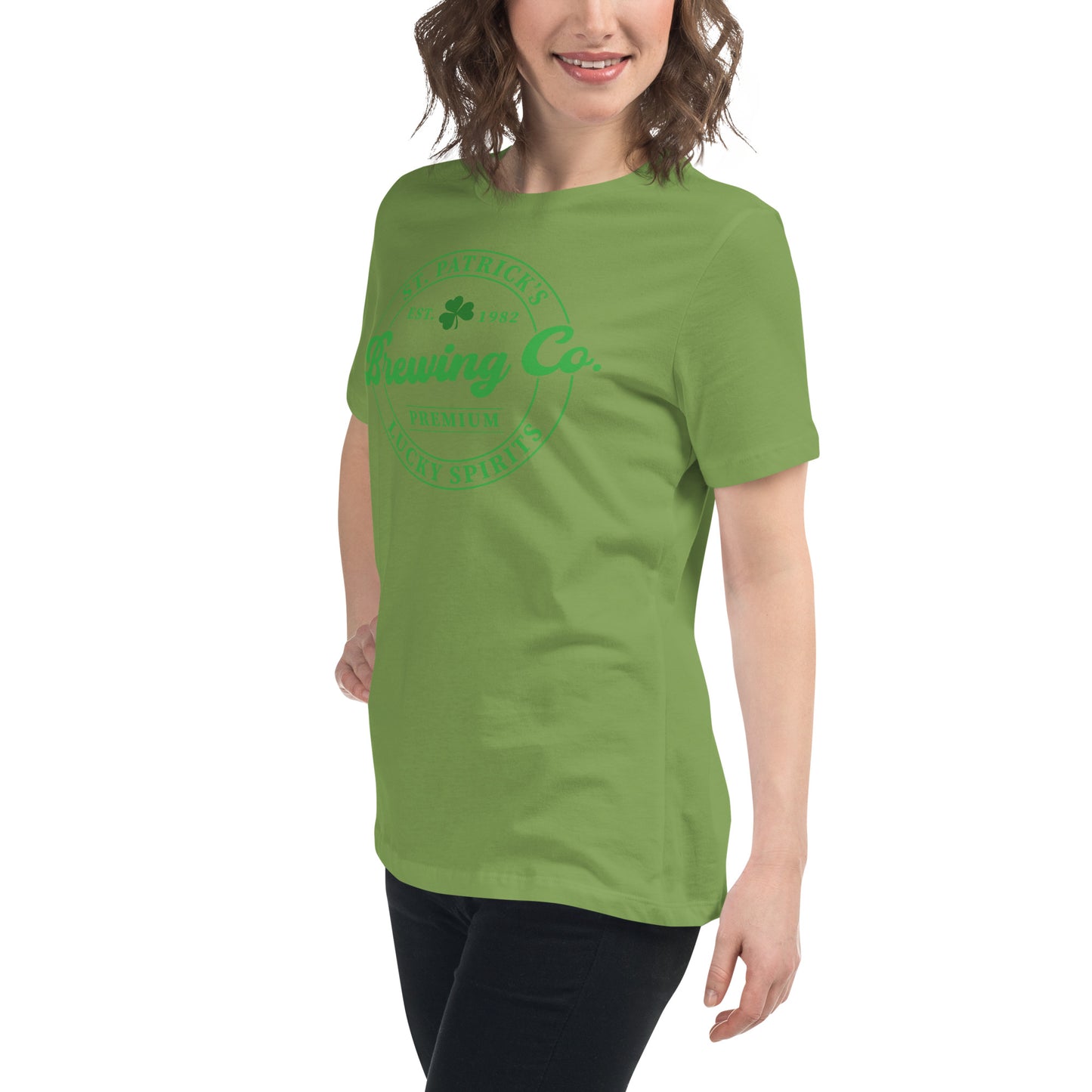 Women's Relaxed T-Shirt - St Patty's Day Brewing Co.