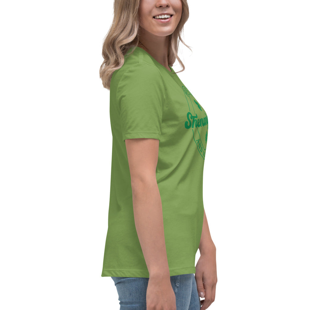 Women's Relaxed T-Shirt - St Patty's Day Prone To Shenanigans and Malarkey