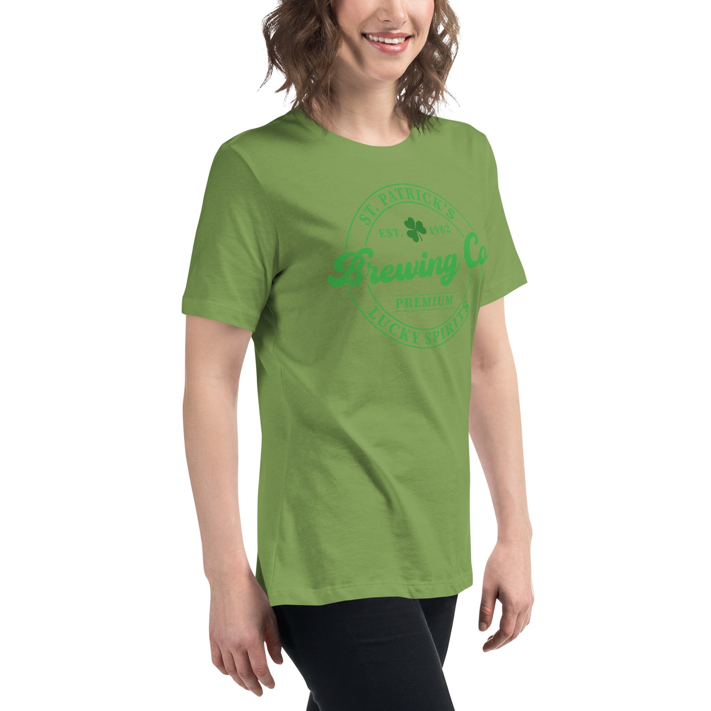 Women's Relaxed T-Shirt - St Patty's Day Brewing Co.