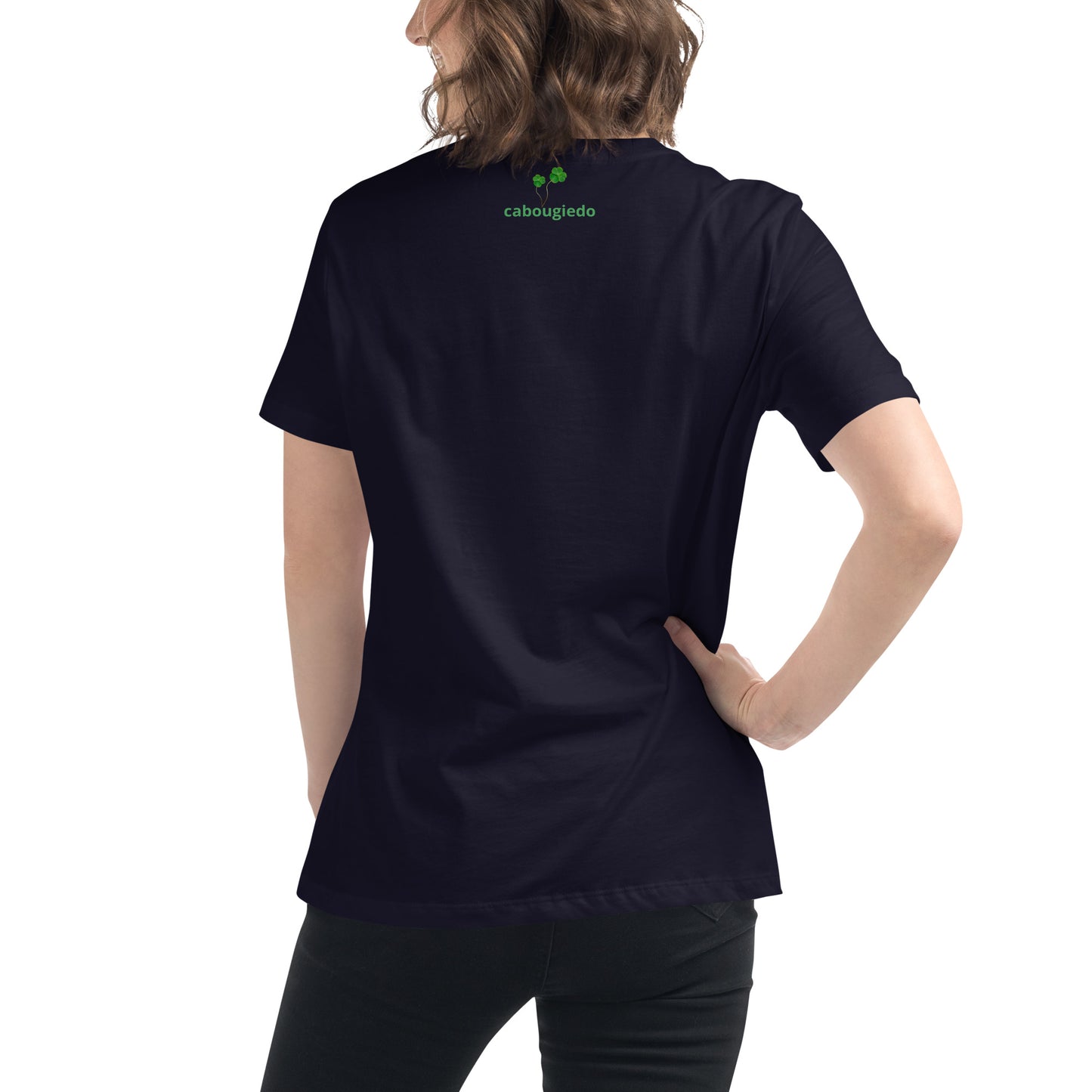 Women's Relaxed T-Shirt - St Patty's Day One Lucky Mama