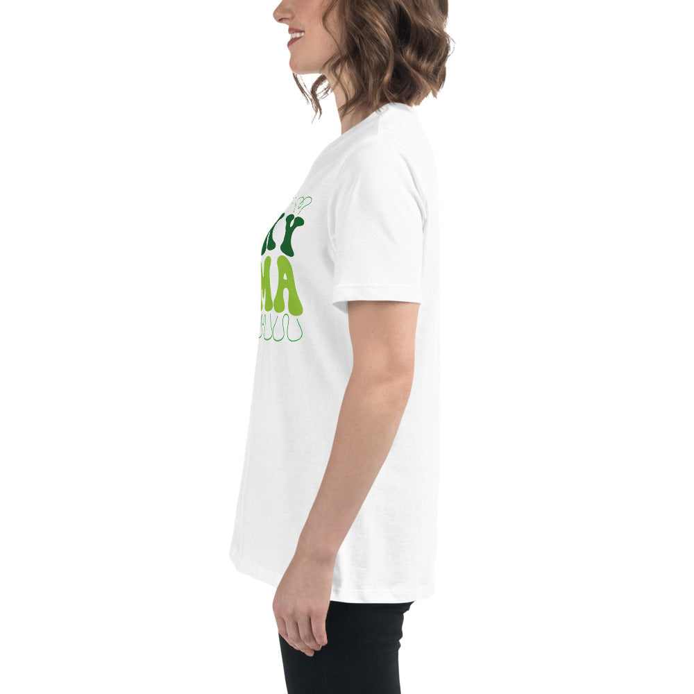 Women's Relaxed T-Shirt-LuckyMama