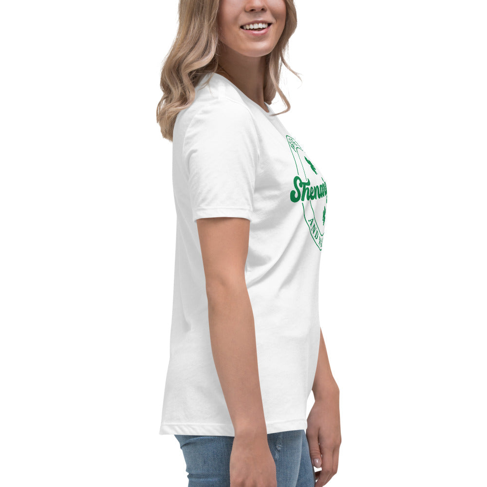 Women's Relaxed T-Shirt - St Patty's Day Prone To Shenanigans and Malarkey