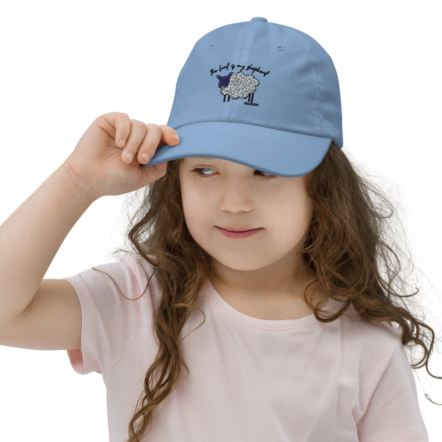 Youth baseball cap - The Lord is My Shepherd Psalms 25:1