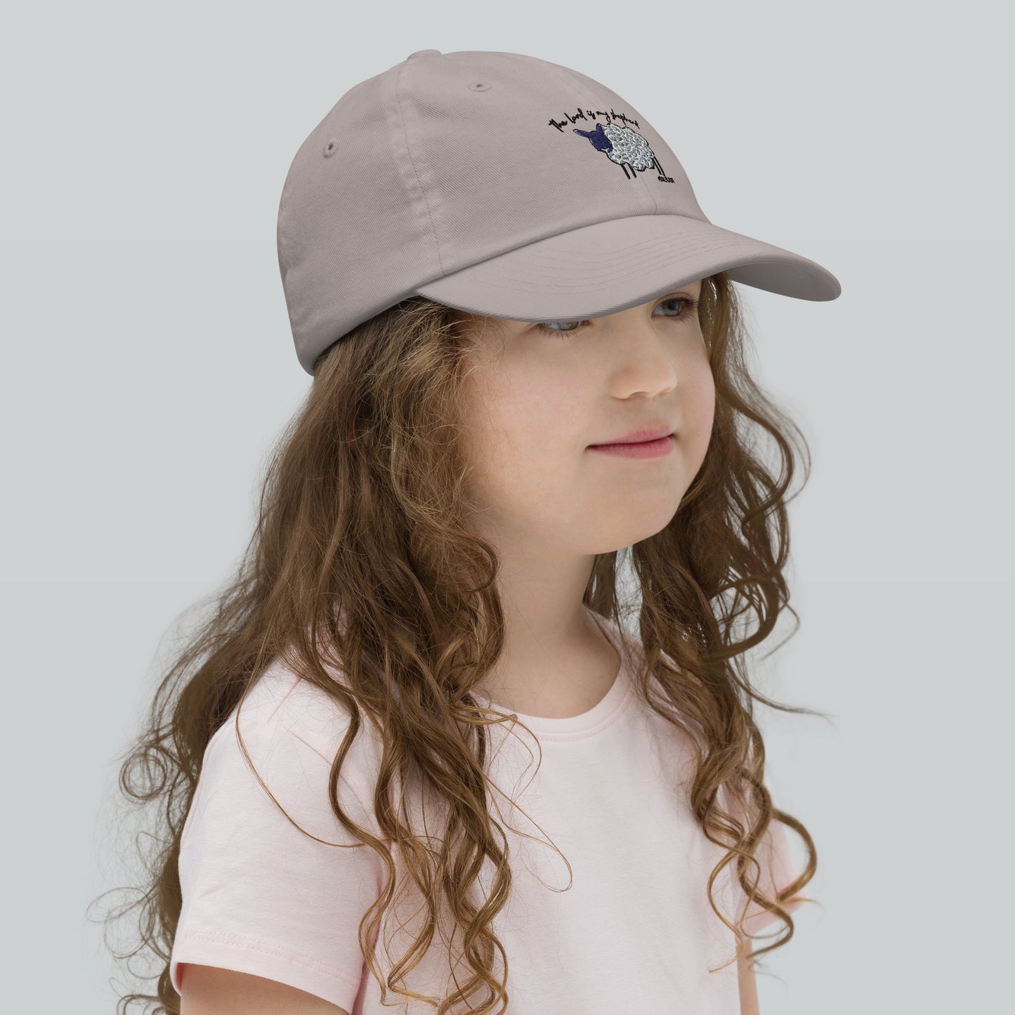 Youth baseball cap - The Lord is My Shepherd Psalms 25:1