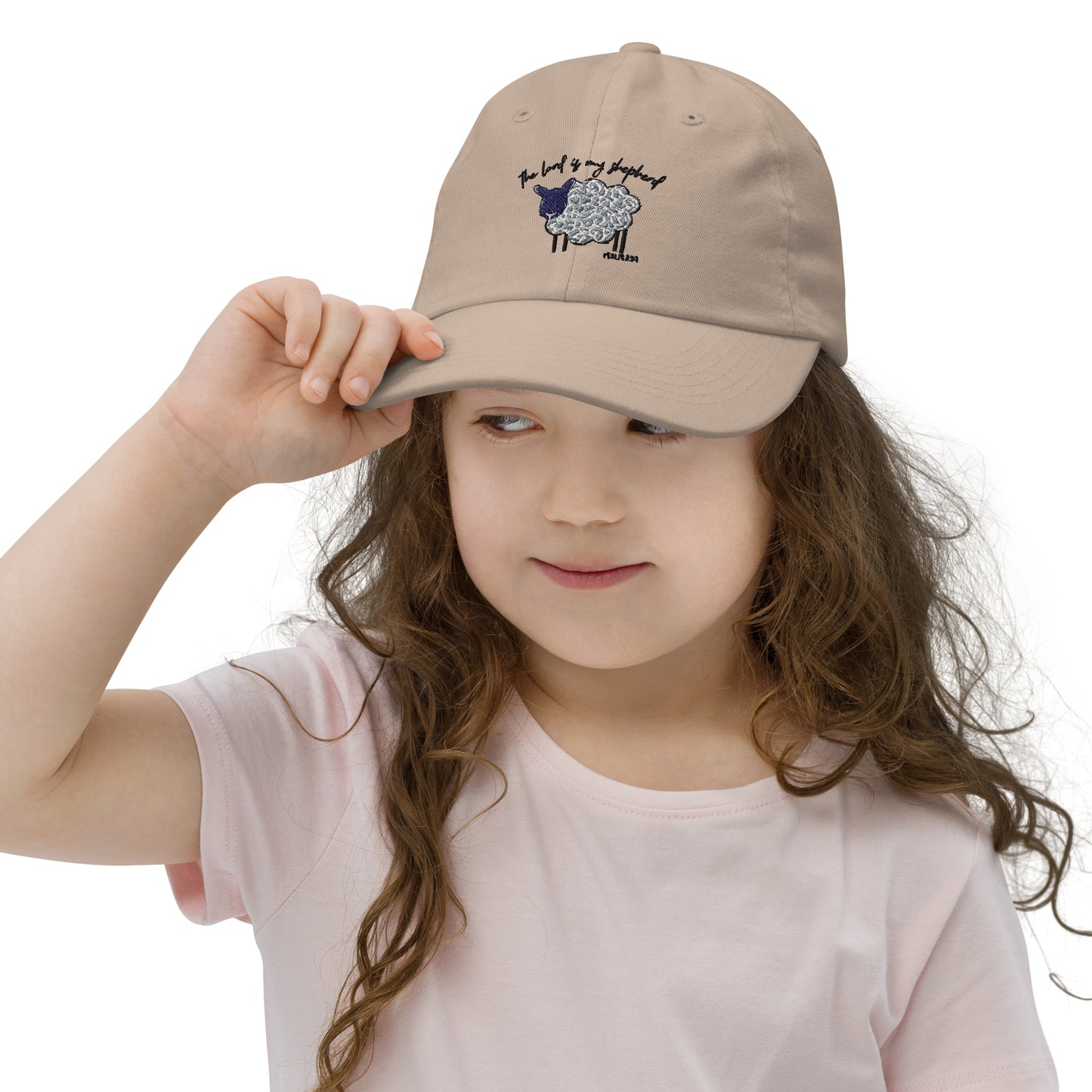 Youth baseball cap - The Lord is My Shepherd Psalms 25:1