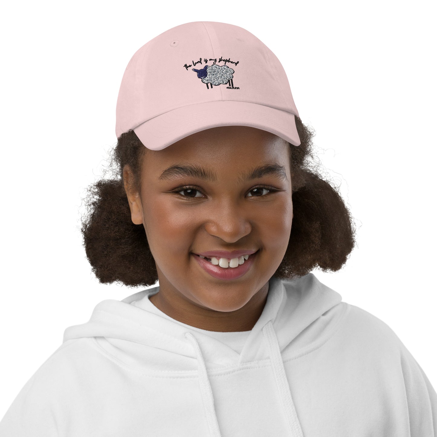 Youth baseball cap - The Lord is My Shepherd Psalms 25:1