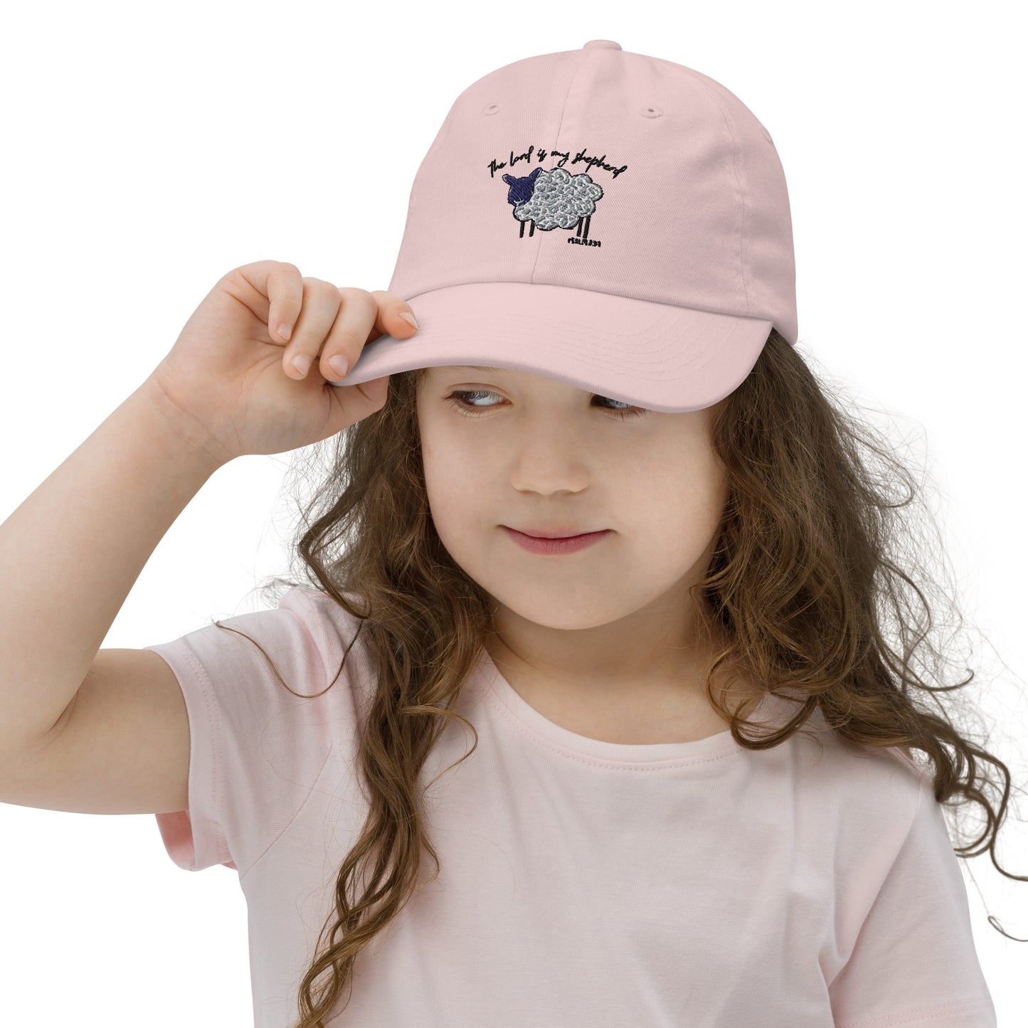 Youth baseball cap - The Lord is My Shepherd Psalms 25:1