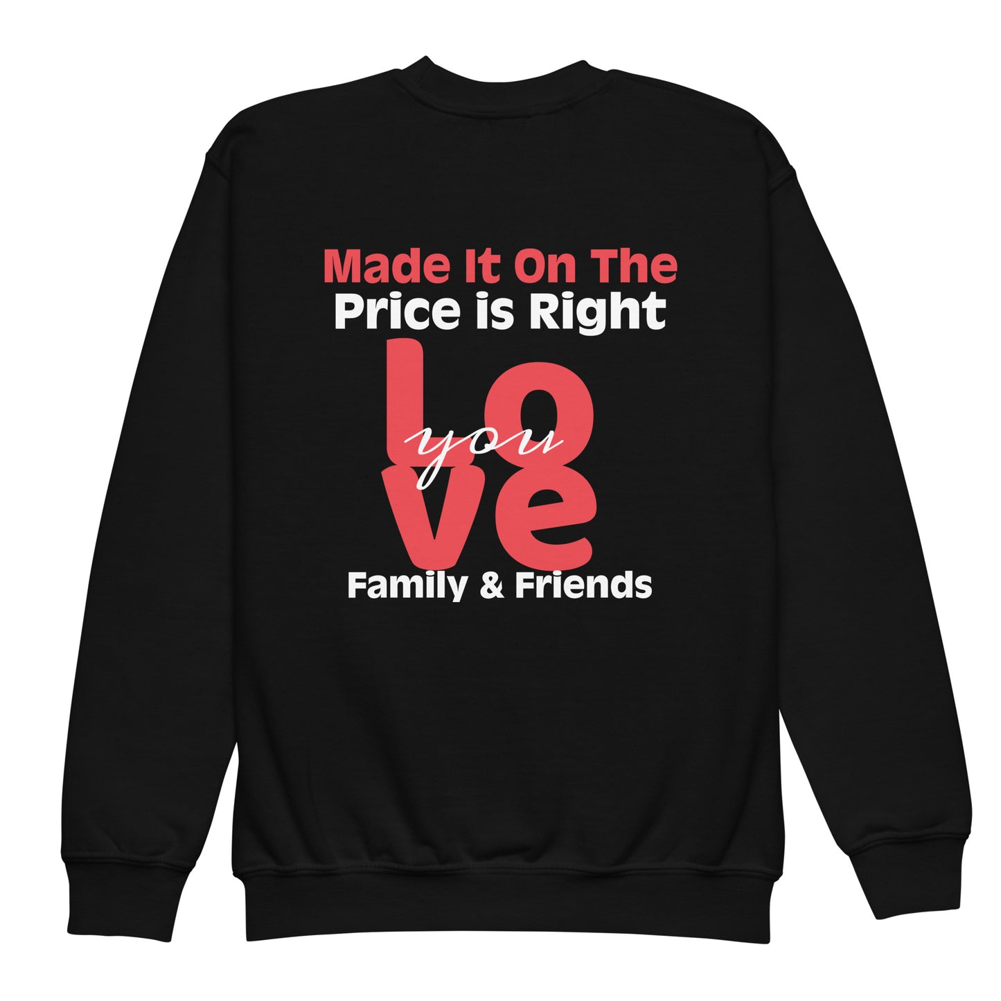 Youth crewneck sweatshirt - The Price Is Right - Spin The Wheel