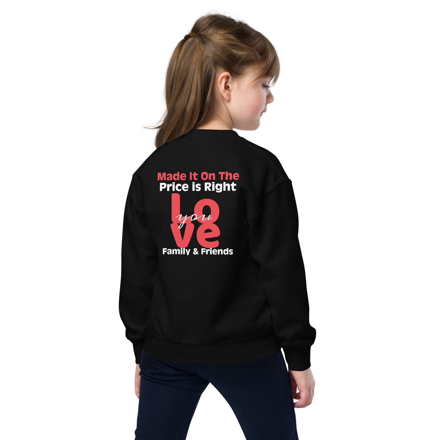 Youth crewneck sweatshirt - The Price Is Right - Spin The Wheel