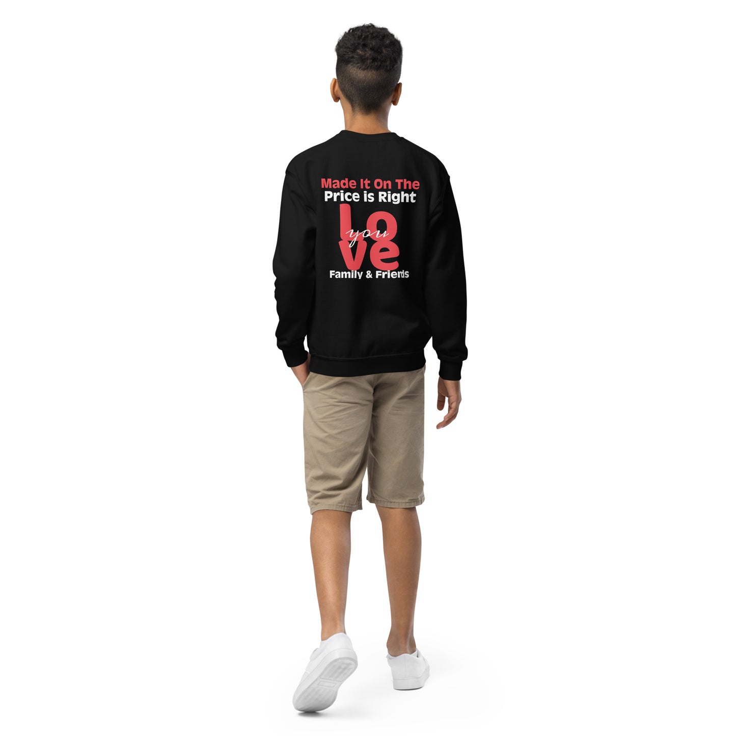 Youth crewneck sweatshirt - The Price Is Right - Spin The Wheel