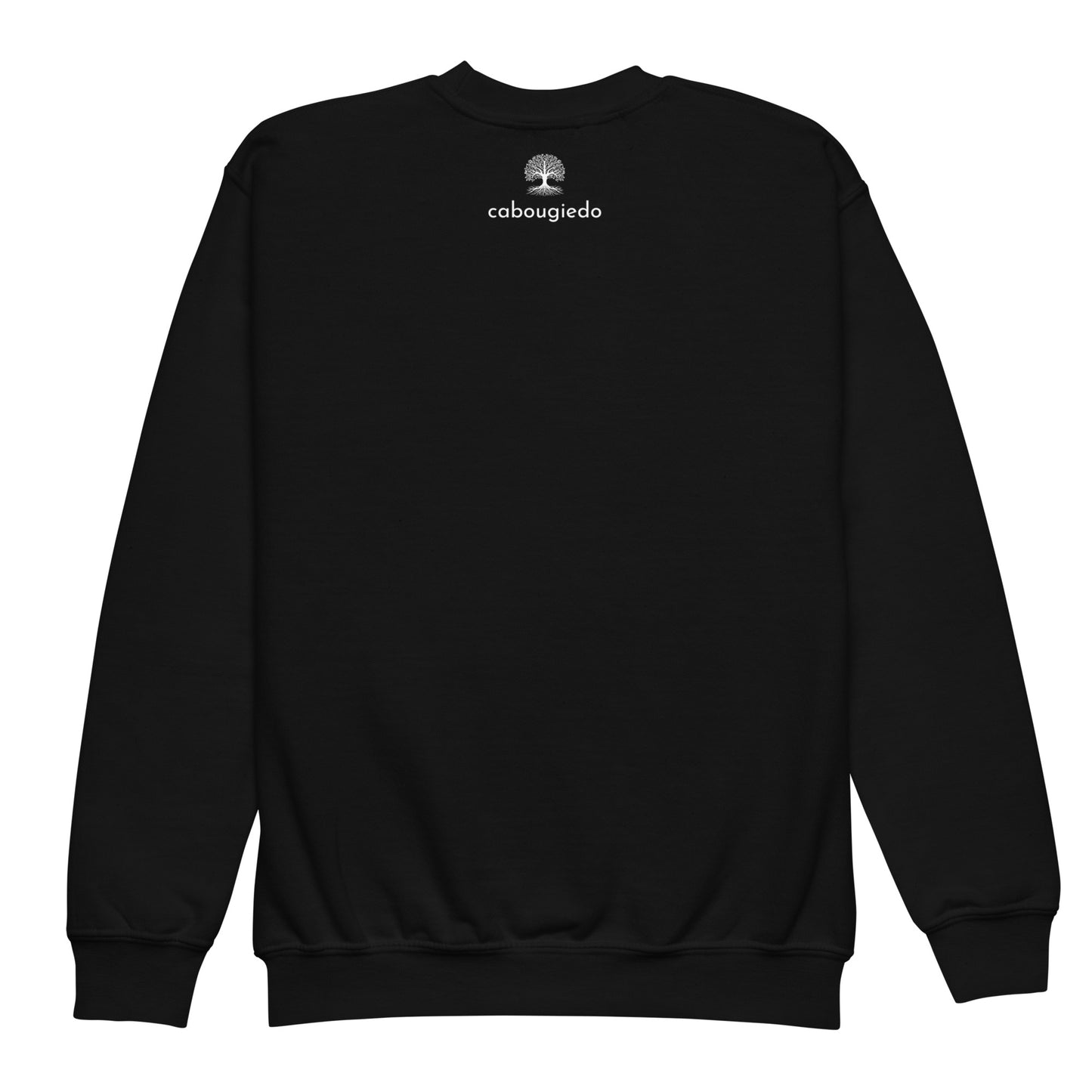 Youth crewneck sweatshirt - Juneteenth Young Black Freeish Since 1865