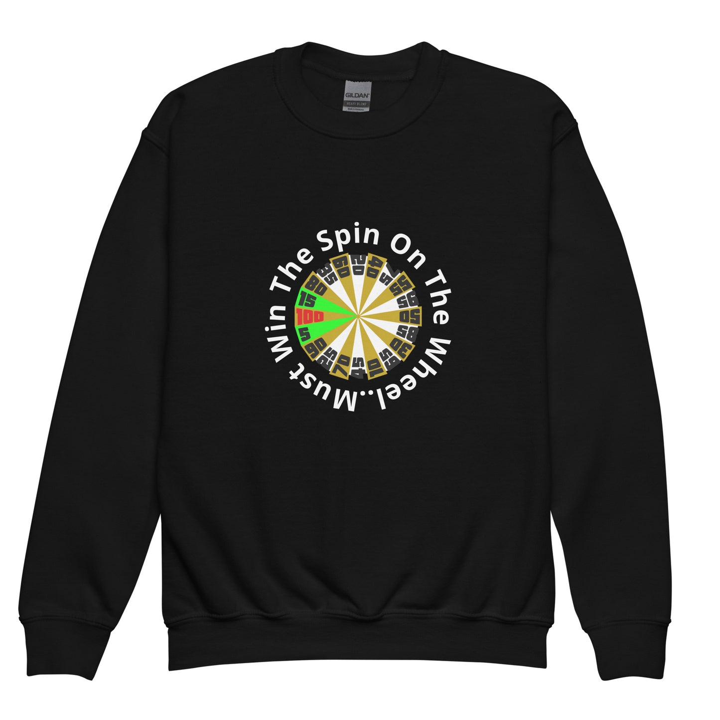 Youth crewneck sweatshirt - The Price Is Right - Spin The Wheel