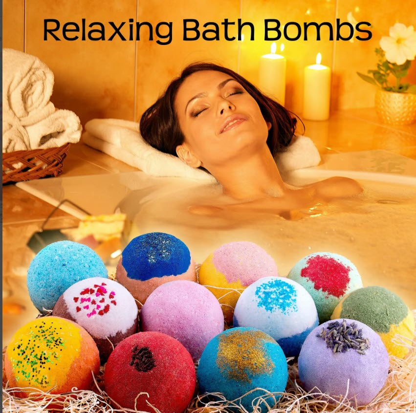 Kids Bath Bomb - 12 Box Bath Bombs Set For Kids & Adults (3.2 oz.)