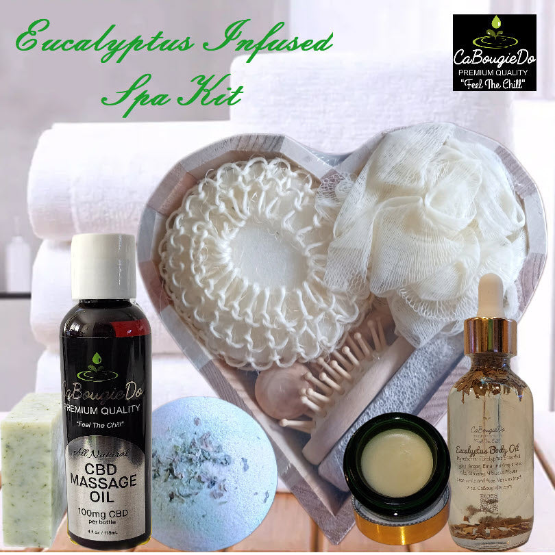 Women's Eucalyptus Infused Spa Kit (13 Products)