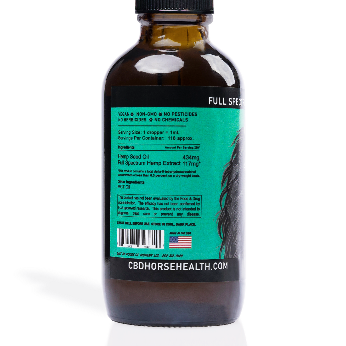 HEAL: CBD OIL FOR HORSES 10000mg Full Spectrum CBD