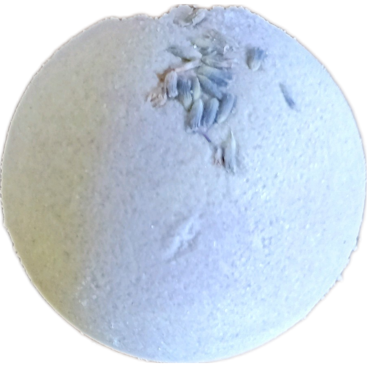 Lavender & Rosemary Bath Bomb with Hemp Oil- Natural