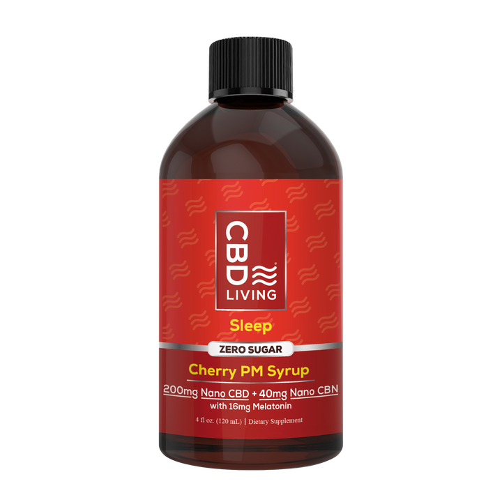 CBD SLEEP AID SYRUP 200MG CBD + 40MG CBN (Cherry)